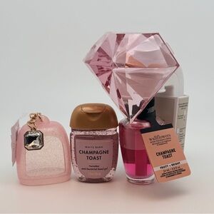 Bath & Body Works Champagne Toast Wallflower Plug & Refill 4-Piece Set